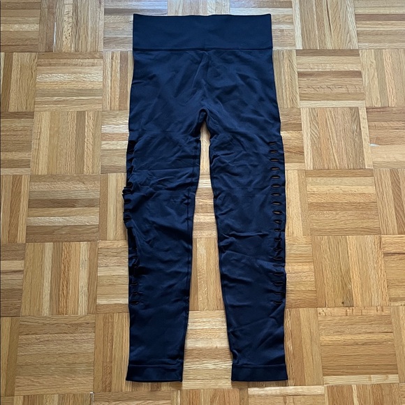 ADIDAS BY STELLA MCCARTNEY TruePurpose Black Athleisure/Workout/Yoga Set - Picture 5 of 9